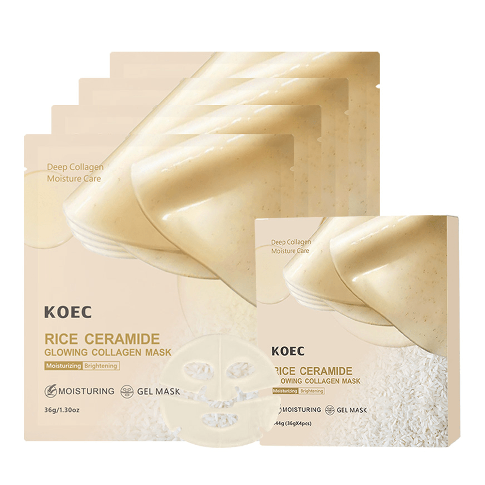Luxury Skincare Anti Aging - Pirinç 70 Glow Kolajen Maskesi Gecelik