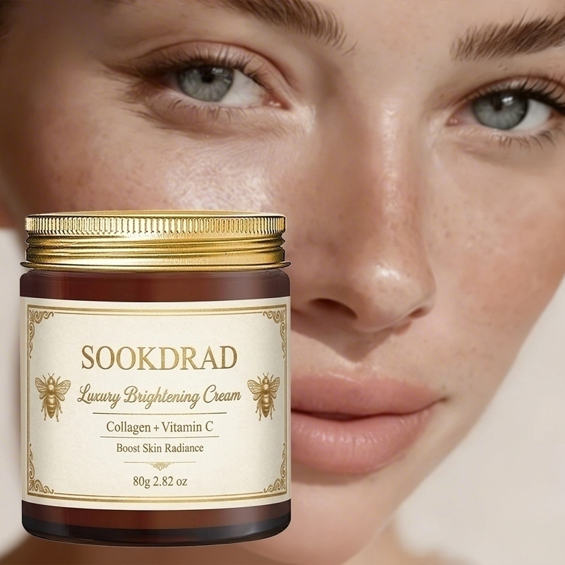 Skincare Luxury Whitening - Lüks Parlatıcı Krem, Kolajen+Vitamin C, günlük