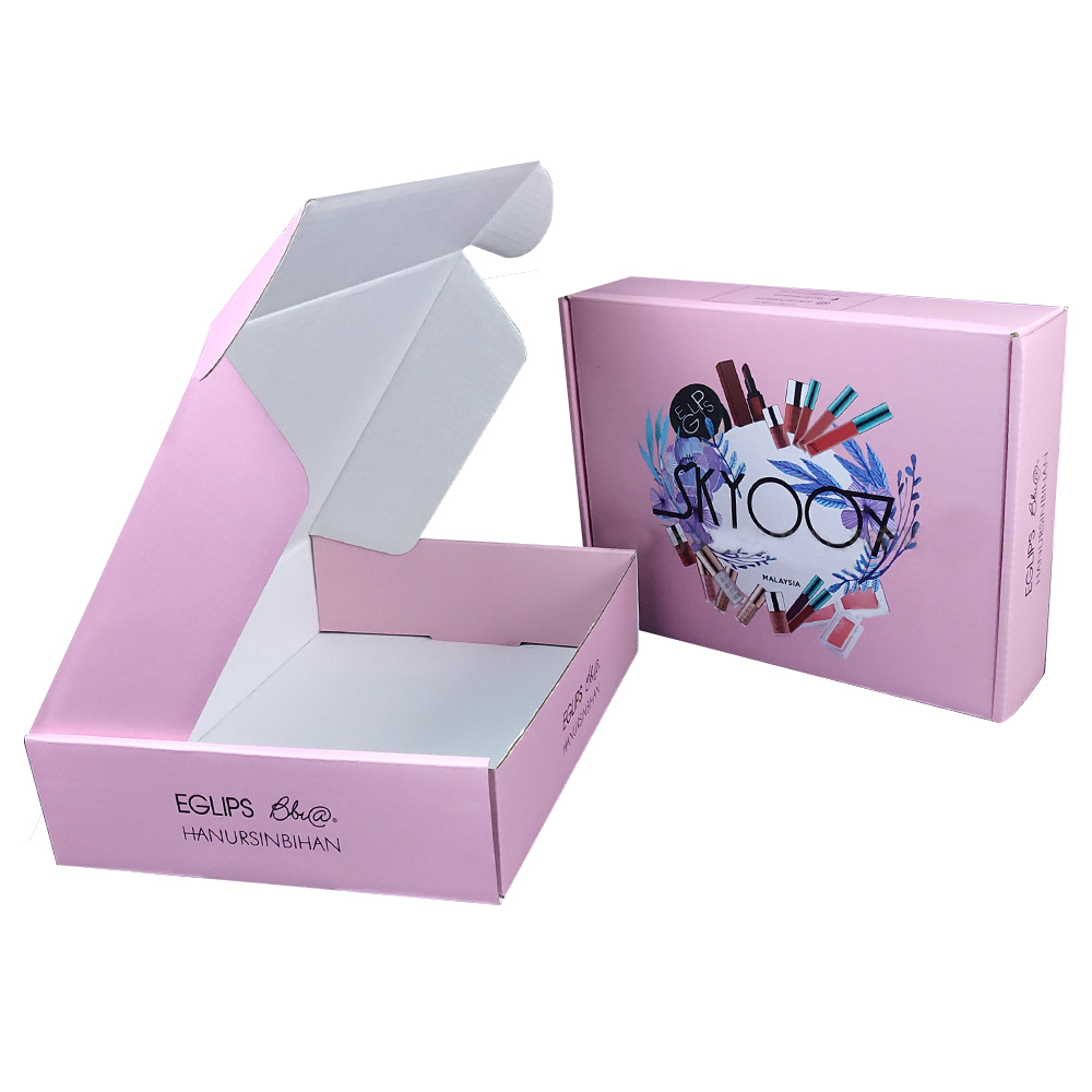 Özel Logo Uçak Kutuları Cilt B - Luxury Skincare Logo incelemesi ve fiyatı